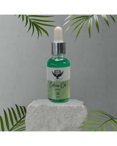 LJ CUTICLE OIL GLASS DROP 30ML APPLE