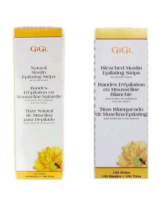 GIGI MUSLIN EPILATING STRIPS (100 STRIPS)