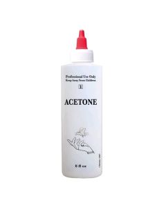 EMPTY BOTTLE ACETONE 8OZ