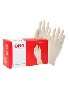 DND LATEX GLOVES 100 PCS SMALL