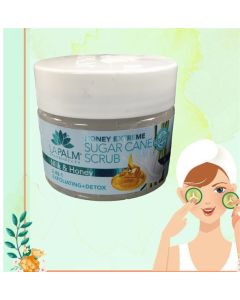 LA PALM SUGAR SCRUB MILK & HONEY 12 OZ