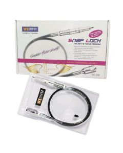WECHEER SNAP LOCK SUPER FLEX SHAFT SILVER 3/32" (CONG TO)