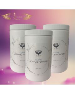 LJ SECRET ACRYLIC POWDER 24OZ CLEAR
