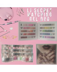 LJ SECRET MATCHING GEL DUO FULL SET 120 COLORS