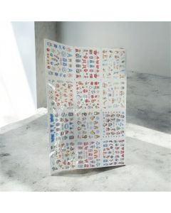 12 pcs CHRISTMAS STICKER