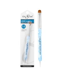 CRE8TION FRENCH BRUSH BLUE 14