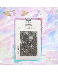 LJ CRYSTAL AB PINK BACK #8