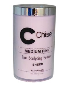CHISEL MEDIUM PINK 22OZ ACRYLIC POWDER