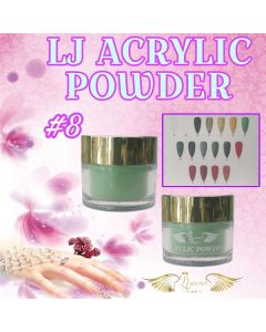 LJ ACRYLIC POWDER 2OZ #8