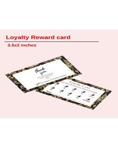 Loyalty reward card