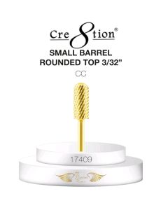 CRE8TION DRILL BIT ROUND TOP SMALL BARREL 3/32 CC GOLD