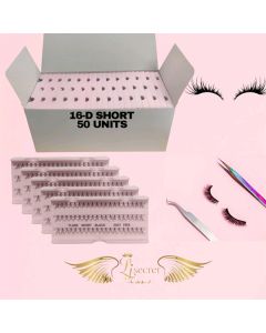 16D LASHES SHORT 50 UNITS