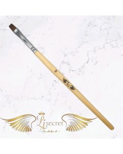 LJ SECRET WOODEN GEL BRUSH SQUARE #8