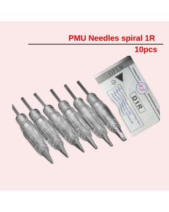 PMU Needles spiral 1R (10pcs)