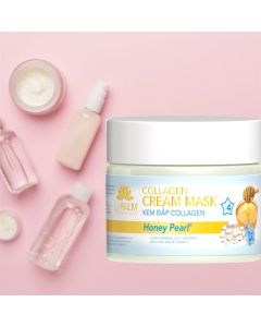 LA PALM CREAM MASK HONEY PEARL 12 OZ