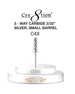 CRE8TION DRILL BIT SMALL BARREL 3/32 C4X SILVER