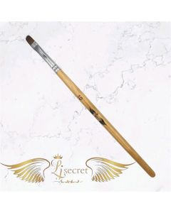 LJ SECRET WOODEN GEL BRUSH OVAL #10