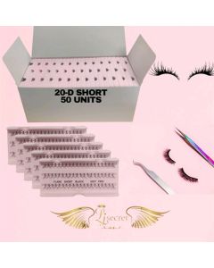 20D LASHES SHORT 50 UNITS