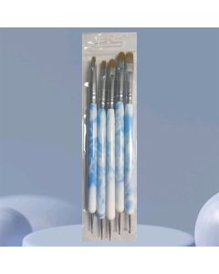 NAIL ART BRUSHES 5 PCS