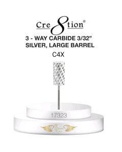 CRE8TION DRILL BIT LARGE BARREL 3/32 C4X SILVER