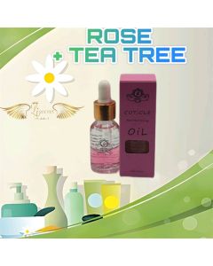LJ SECRET CUTICLE OIL 15ML ROSE+TEA TREE