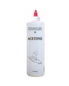 EMPTY BOTTLE ACETONE 16OZ