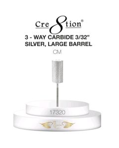 CRE8TION DRILL BIT LARGE BARREL 3/32 CM SILVER