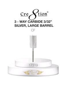 CRE8TION DRILL BIT LARGE BARREL 3/32 CF SILVER