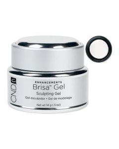 CND BRISA GEL PURE WHITE OPAQUE