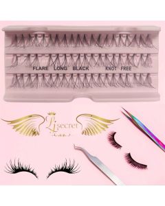 10D SINGLE LASHES LONG BLACK