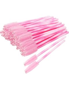 MASCARA BRUSH PINK 50PCS