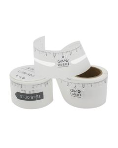 Eyebrow ruler roll