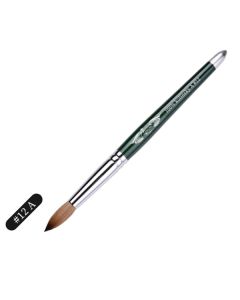 LJ FOREST GREEN KOLINSKY BRUSH A#12