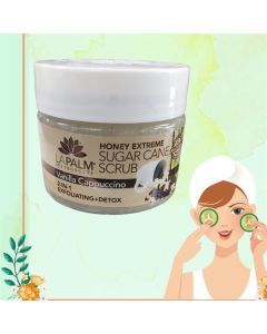 LA PALM SUGAR SCRUB VANILLA CAPPUCCINO 12 OZ