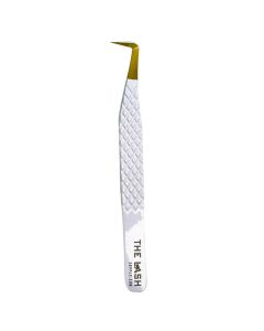 FIBER Tweezer - WHITE & GOLD Collection - #20 - Volume L Shape Tw