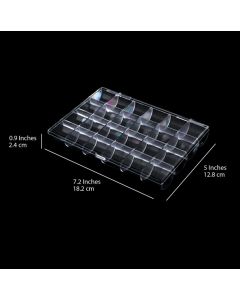 C8 TRANSPARENT CLEAR DIAMOND BOX