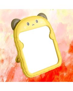MAKE UP MIRROR YELLOW BEAR