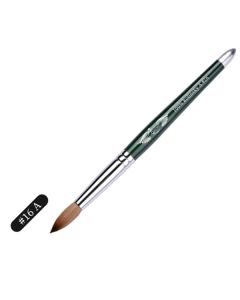 LJ FOREST GREEN KOLINSKY BRUSH A#16