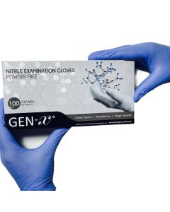 NITRILE GLOVES GEN-X 100 PCS XSMALL