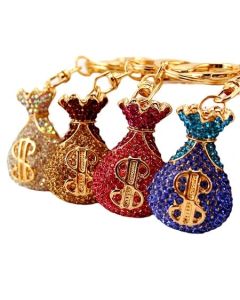 KEYCHAIN GOOD LUCK MONEY BAG