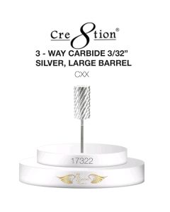 CRE8TION DRILL BIT LARGE BARREL 3/32 CXX SILVER