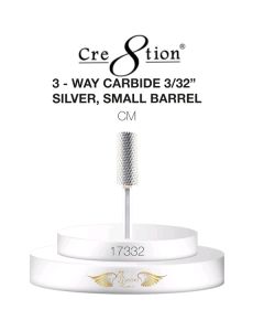 CRE8TION DRILL BIT SMALL BARREL 3/32 CM SILVER