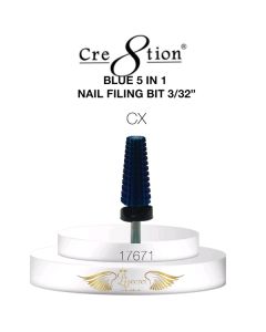 CRE8TION DRILL BIT 5IN1 BLUE 3/32 CX