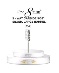 CRE8TION DRILL BIT LARGE BARREL 3/32 C5X SILVER
