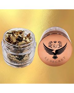 LJ SECRET FOIL 2OZ JAR CHAMPAGNE GOLD