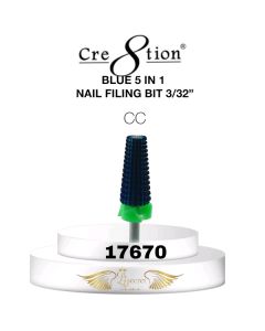CRE8TION DRILL BIT 5IN1 BLUE 3/32 CC