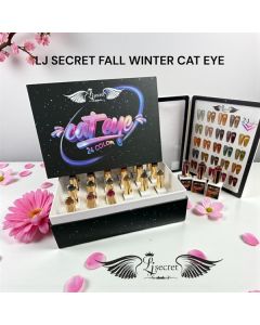 LJ SECRET FALL CAT EYE WINTER FULL COLLECTION 24 COLORS