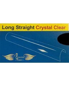 USN SUPER LONG STRAIGHT CRYSTAL CLEAR 500PCS - #0