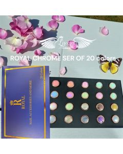 ROYAL CHROME SET OF 20 colors
