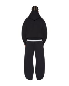 Hoodie Men-Black-55 cm